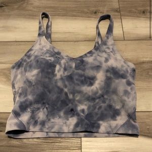 EUC Lululemon Align Tank *Diamond Dye Iced Iris Peri Purple Size 6
